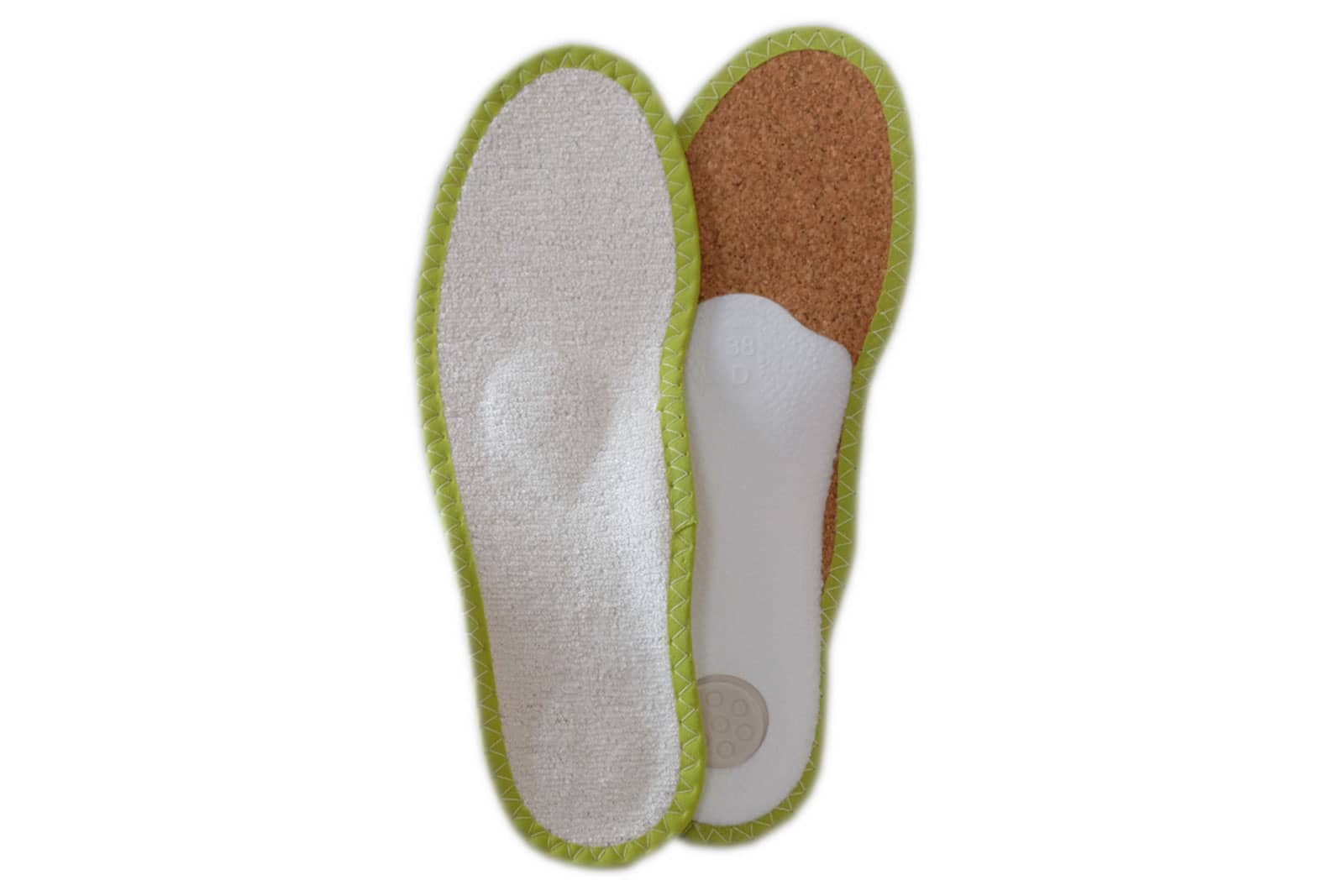 Bambus Fußbett atmungsaktive Einlegesohle, stützend