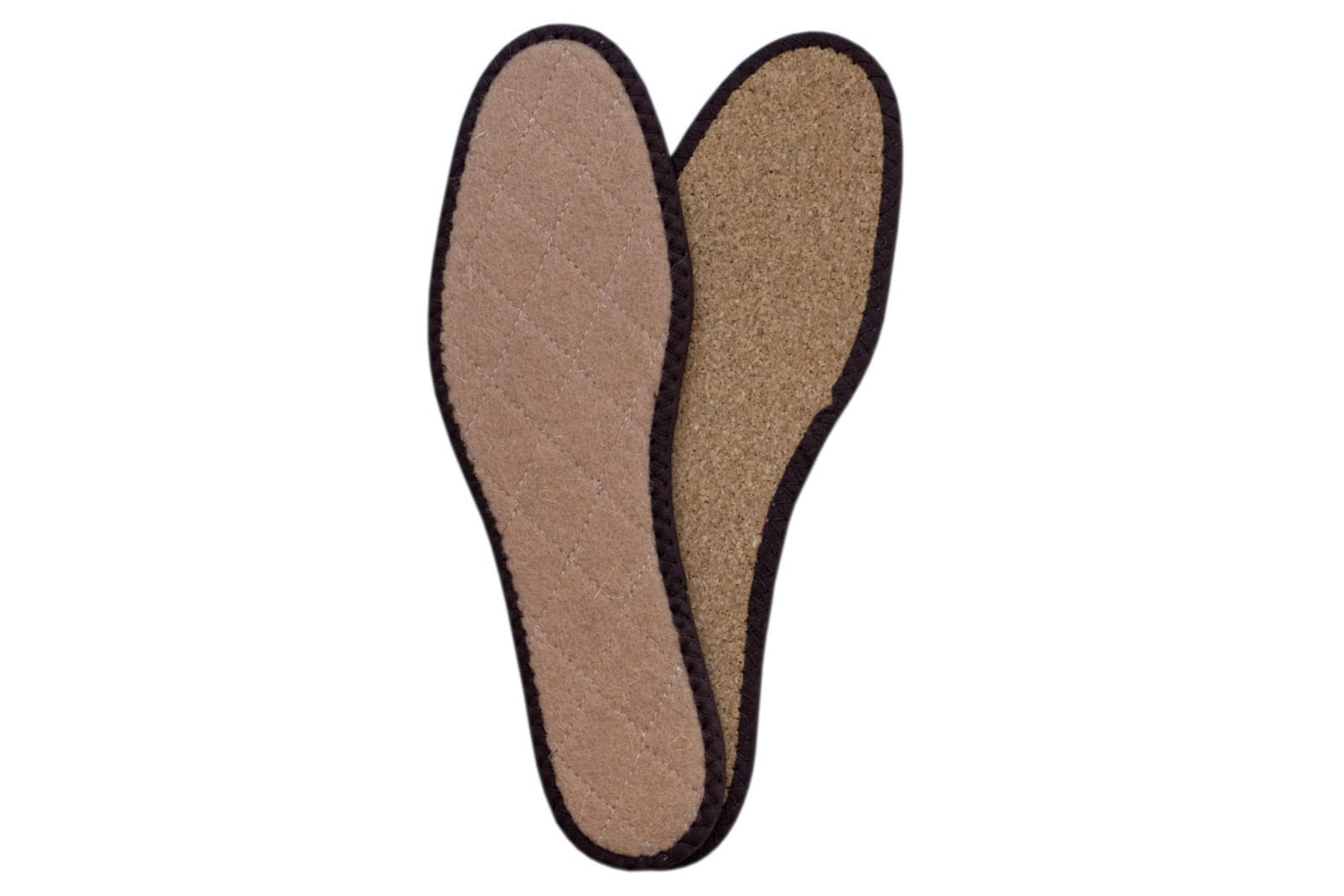 Wärmende Schurwolle Einlegesohle – weich & fein