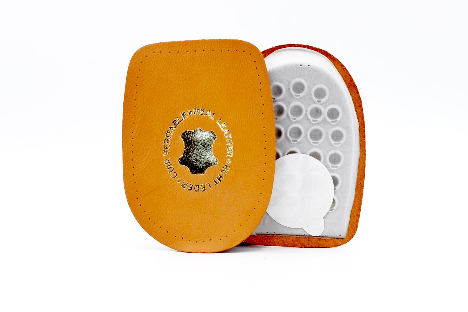 Weiches Leder Fersenkissen – sicheres Gleiten stoppen