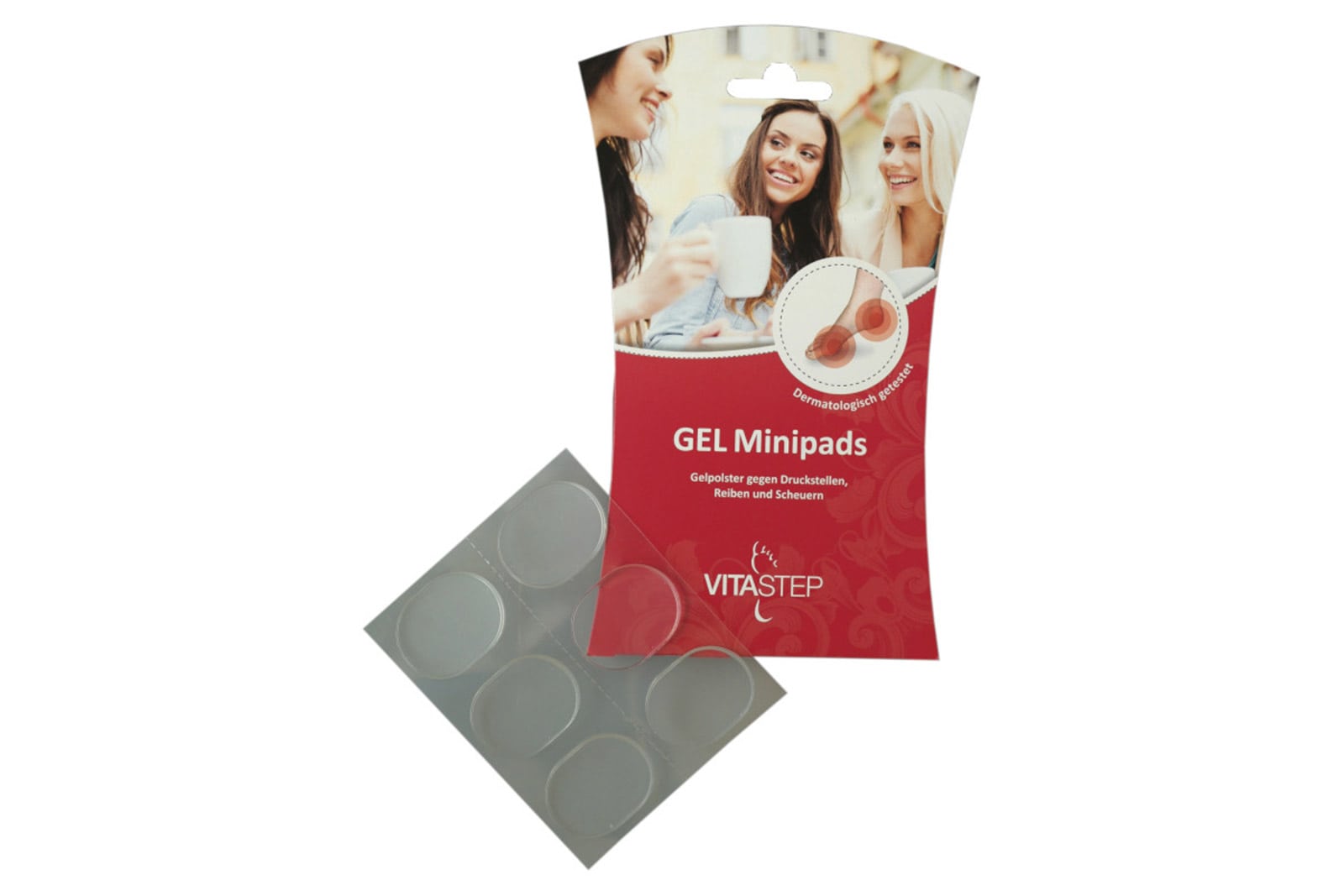 Transparente Gel Minipads