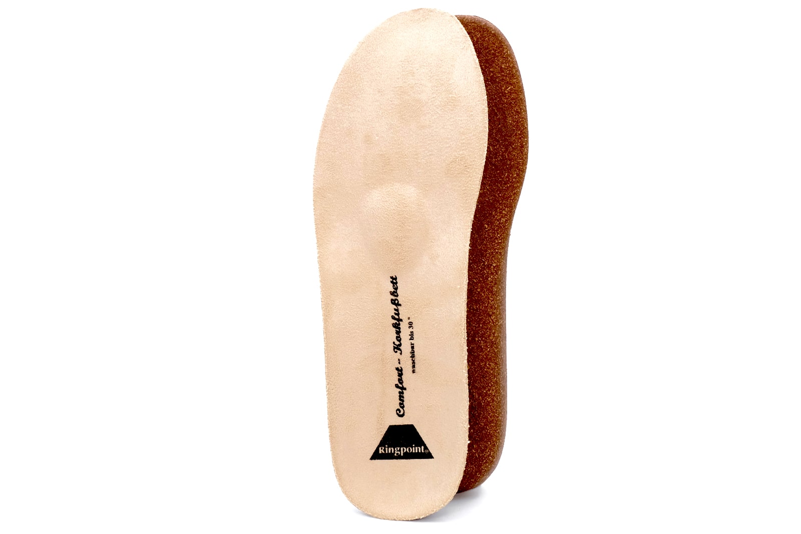 Kork-Einlegesohle – saugfähig & waschbar