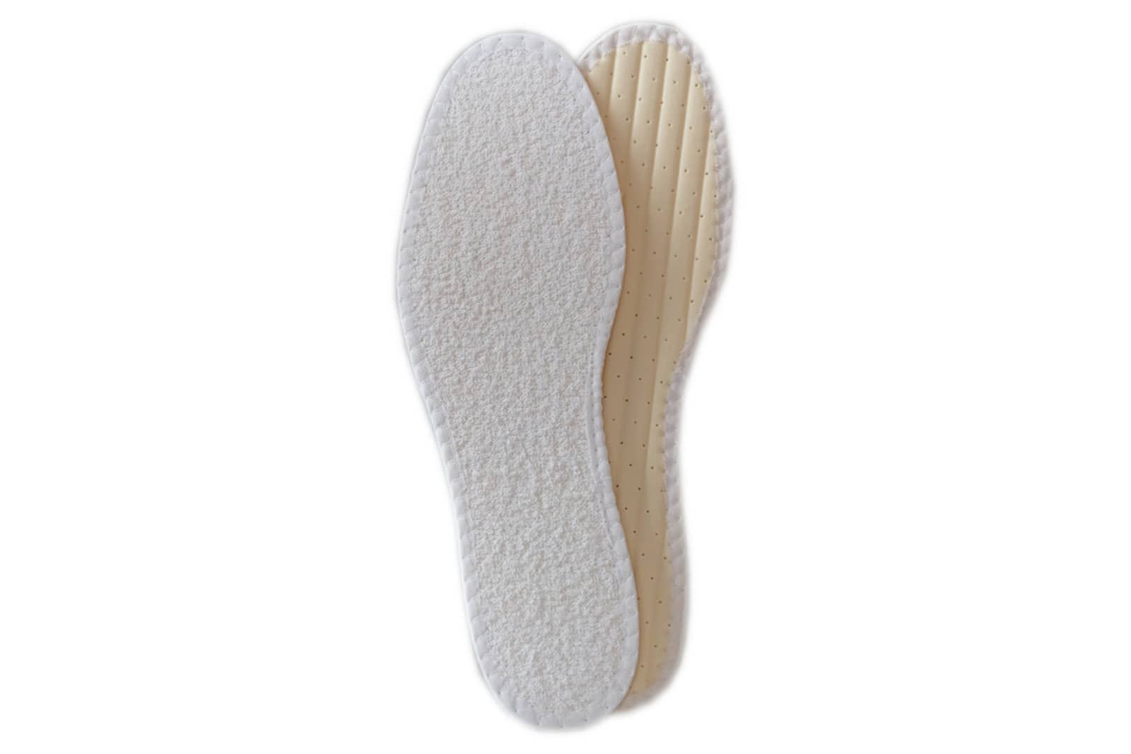 Barfuß-Einlegesohle Frottee – saugfähig & leicht
