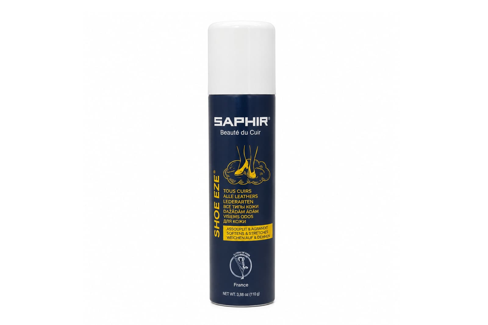 Saphir Shoe Eze – Lederweichmacher Spray für enge Lederschuhe