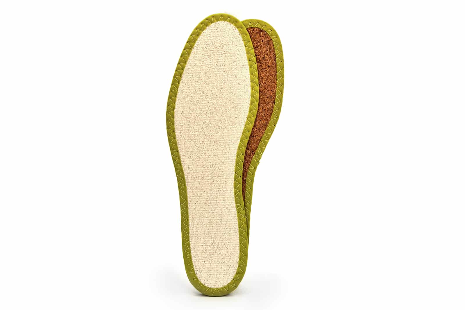 Dünne Bambus Innensohle für Allergiker & Barfußgefühl